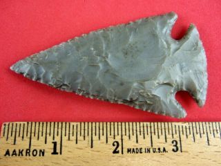 Fine Authentic 3 1/2 inch Kentucky Lost Lake Point Indian Arrowheads 2