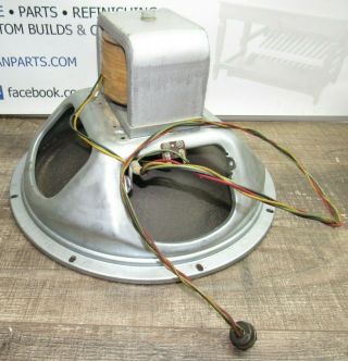 Vintage Magnavox 15 " Field Coil Speaker - Em Western Electric Era Hifi Project (b)