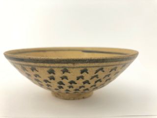Small Antique 17th / 18th Century Chinese Pottery Clay Bowl 