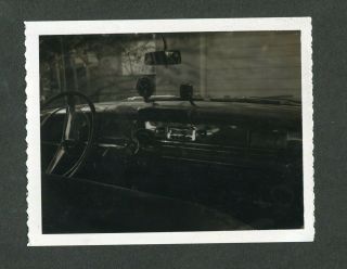 Unusual Vintage Polaroid Photo Car Window View 394139
