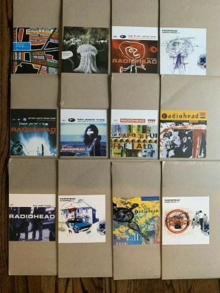 Radiohead / Complete Set Of The " From The Capitol Vaults " Vinyl Singles/eps