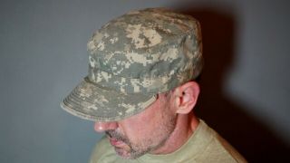 Army Acu Ucp Digital Camo Us Military Worn Patrol Combat Map Pocket Cap Us Made
