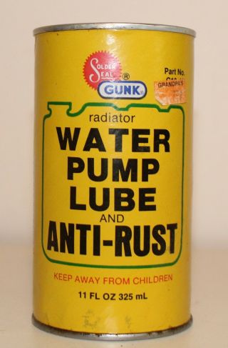 Vintage Solder Seal Gunk Radiator Water Pump Lube And Anti Rust Nos