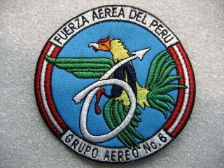 . Peru Air Force Patch 6th Air Group