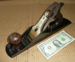Vintage Stanley Bailey Usa Wood Plane,  No.  5c,  Corrugated,  Old Woodworking Tool,  Work