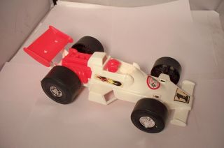 Vintage Tim - Mee Toys Indi Toy Race Car 1 Processed Plastic Co.  Usa