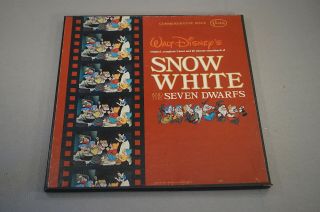 Orig.  Vintage Walt Disney Snow White And Seven Dwarfs 33 1/3 Rpm 3 Record Album