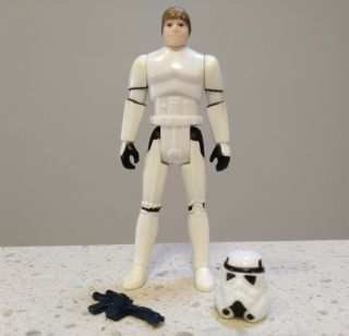 Vintage Star Wars Luke Skywalker Stormtrooper Disguise Last 17 - & Compl