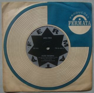 Mini Trio - Soul Psych Beat Pop Groove The Zombies 1970 Brazil 7 " 45 Hear