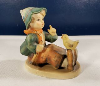 Vintage Hummel Goebel Figurine " Singing Lesson "