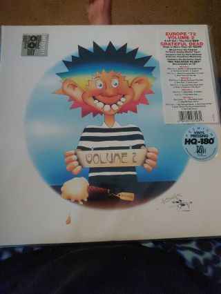 Grateful Dead Europe 72 Vol.  2 Record Store Day Vinyl 4lp Oop Rsd