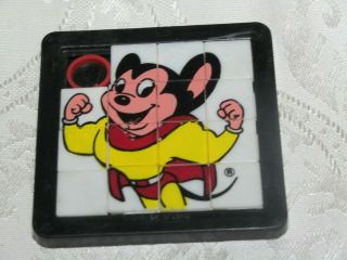 Vintage 1979 Mighty Mouse Sliding Tile Puzzle