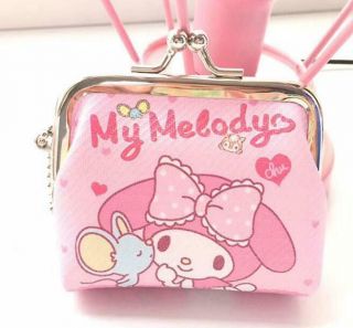 Cute Pu My Melody Women Girls Kids Change Purse Wallet Coin Bag Gifts