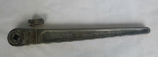 Vintage Snap On 5/8 Drive Female Ratchet Wrench Manufactured Milwaukee 18 In