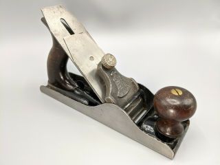 Antique Stanley No 104 Liberty Bell Smooth Plane - Very &