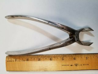 Vintage Haslam Angled Bone Cutter Surgical Instrument