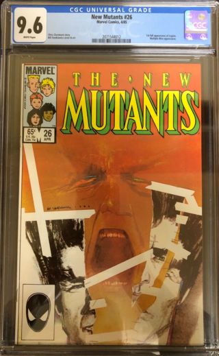 Mutants 26 9.  6 Cgc.  1st Appearance Of Legion Cheapest In Grade On Ebay