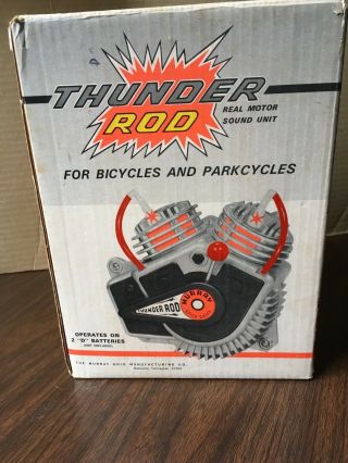 Murray Thunder Rod Vintage Motor Sound Unit Toy Hot Rod Engine 60s/70s Bike Toy