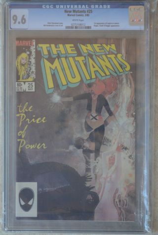 Mutants 25 (03/1985) Cgc 9.  6 (nm, ) White Pages - 1st Appearance Of Legion