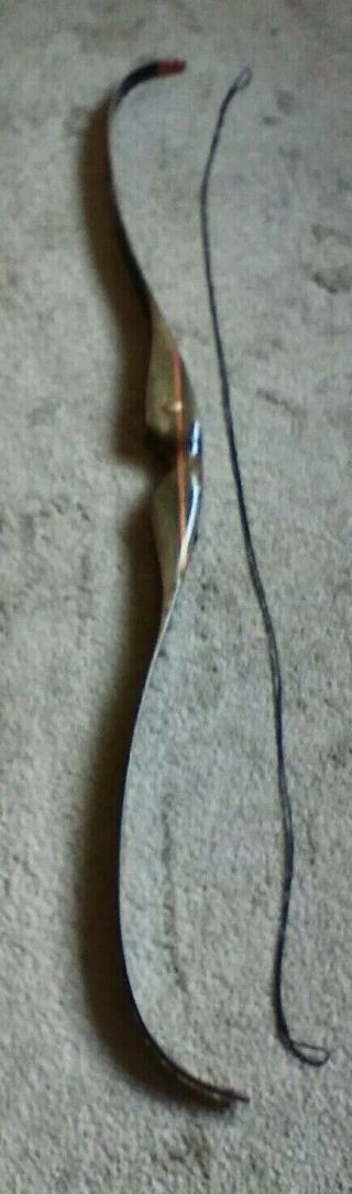 Vintage Fred Bear Grizzly Recurve Bow Kd8687 45 58 " Rh