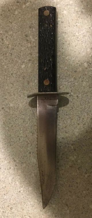 Vintage Imperial Fixed Blade Knife Made In Usa