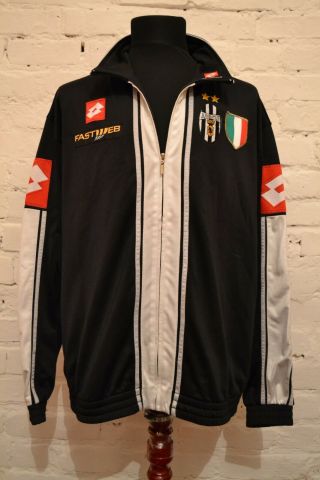 Juventus Vintage Lotto Football Jacket Track Top (xl) 2002/03 Del Piero Era
