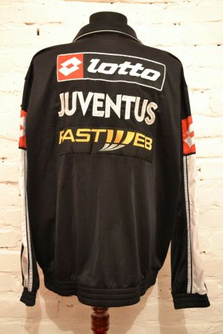 JUVENTUS Vintage Lotto Football Jacket Track Top (XL) 2002/03 Del Piero Era 2