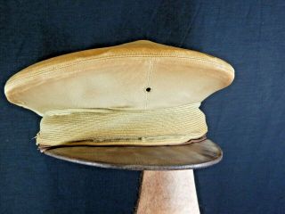 Midcity 7 1/2 Us Military Army Uniform Dress Visor Hat Cap Khaki 1949