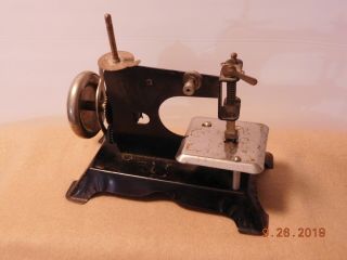 Vintage Pressed Steel Germany Child’s Sewing Machine Toy 2