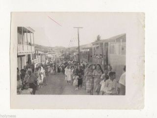 Vintage Photo / La Virgen Del Pozo / Sabana Grande Puerto Rico 1950 