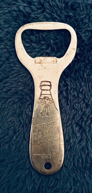 Vintage Collectible Pabst Blue Ribbon Bottle Opener Vaughn Chicago 1001