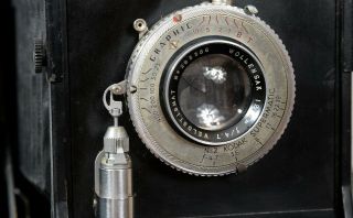 1942 WWII US Navy military 4x5 Graflex Speed Graphic vintage camera. 3