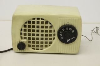 Vintage Arvin Model 542 - T Antique Tube Rare Art Deco Radio