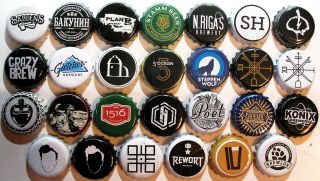 27 Beer Caps - Kronkorken - Russia - Craft Breweries - Rare Craft Beer