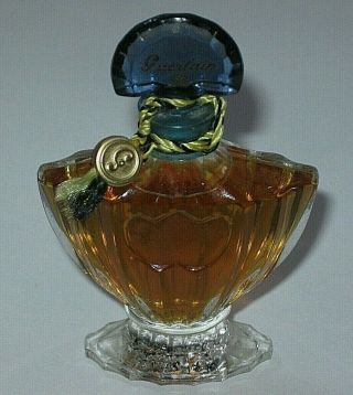 Vintage Guerlain Shalimar Perfume Bottle 1/4 Oz Sealed/full - Circa 1983