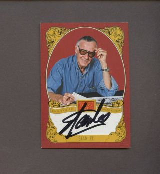 2013 Panini Golden Age Historic Signatures Stan Lee Signed Auto Autograph