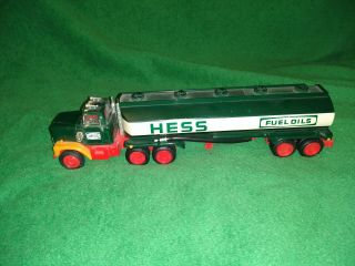 1984 Hess Fuel Oils Tanker Tractor Trailer Truck Bank From Hess Gas Stations
