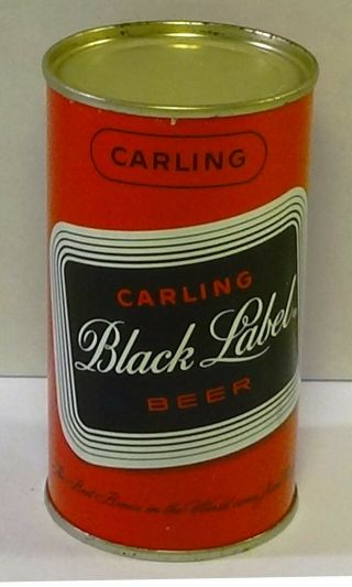 Carling Black Label Flat Top Beer Can Wow And Wow