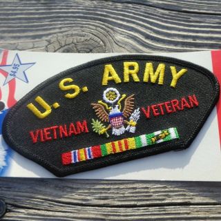 Us Army Vietnam Veteran Hat Cap Patch