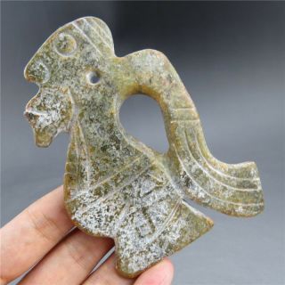 Chinese Jade,  Collectibles,  Hongshan Culture,  Natural Jade,  Dancers,  Pendant A28