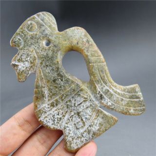Chinese jade,  collectibles,  Hongshan culture,  natural jade,  dancers,  pendant A28 2
