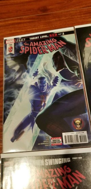The Spider - Man 794,  795,  796,  797,  798,  799,  800 1st Red Goblin NM 2