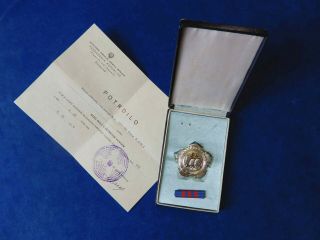 Yugoslavia.  Serbia.  Order Of Labour 3rd Class,  Document,  Box,  Ribbon.  Medal.