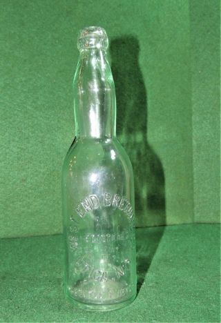 Vintage West End Brewing Co.  Utica N.  Y.  Beer Bottle,  Utica Club