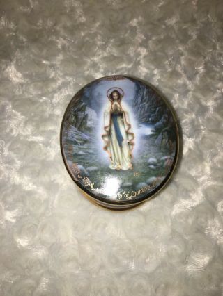 Our Lady Of Lourdes Music Box