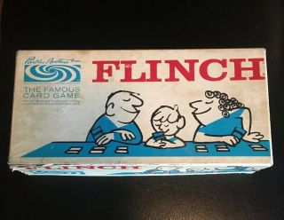 Vintage - 1963 Parker Brothers - Flinch Card Game - Complete - Hard To Find