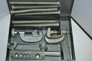 Vintage Craftsman Tube Flaring Tool Set Complete / Made In Usa
