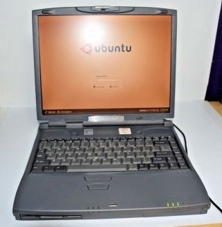 Satellite Blur 4090xdvd Vintage Laptop Ubuntu