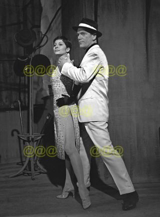 Photo - Zizi Jeanmaire & Eddie Constantine In A Scene From Folies Bergère,  1956