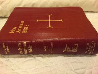 St Joseph Edition/the American Bible/large Type Illustrated Nab Catholic